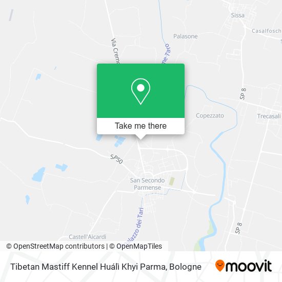 Tibetan Mastiff Kennel Huálì Khyi Parma map