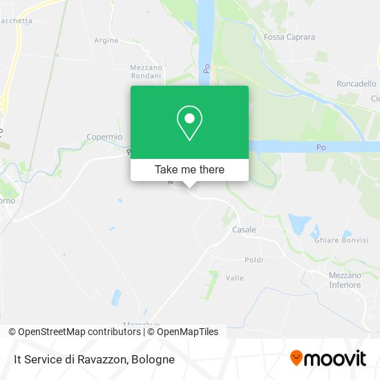 It Service di Ravazzon map