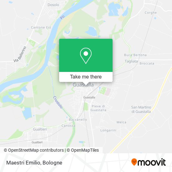 Maestri Emilio map