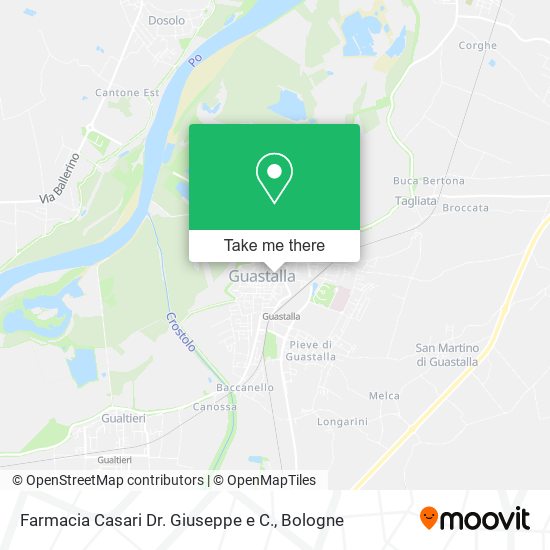 Farmacia Casari Dr. Giuseppe e C. map