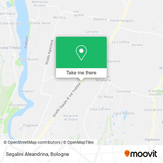Segalini Aleandrina map