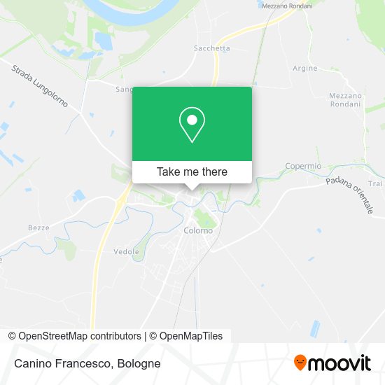 Canino Francesco map