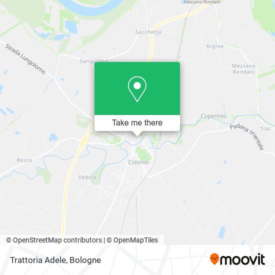 Trattoria Adele map