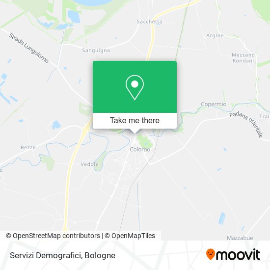 Servizi Demografici map
