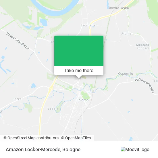 Amazon Locker-Mercede map