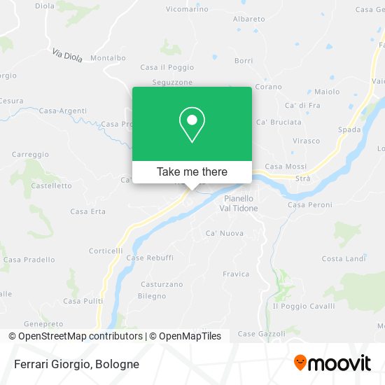 Ferrari Giorgio map