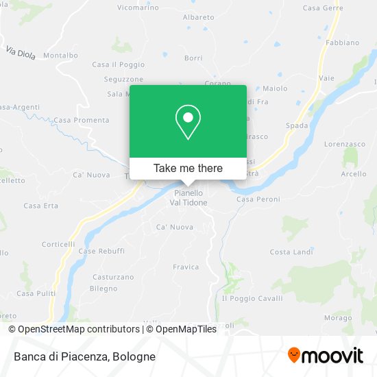 Banca di Piacenza map