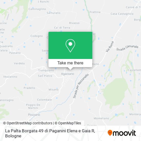 La Palta Borgata 49 di Paganini Elena e Gaia R map
