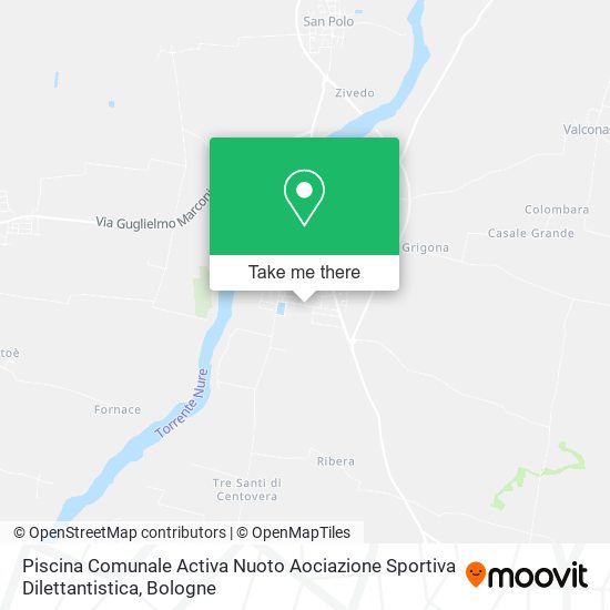 Piscina Comunale Activa Nuoto Aociazione Sportiva Dilettantistica map