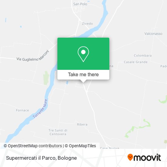 Supermercati il Parco map