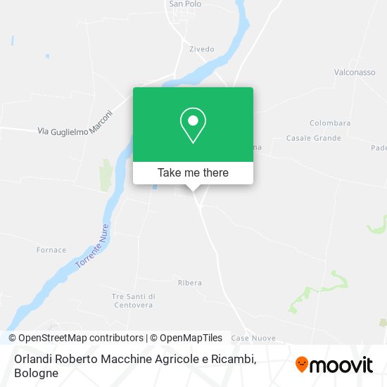 Orlandi Roberto Macchine Agricole e Ricambi map