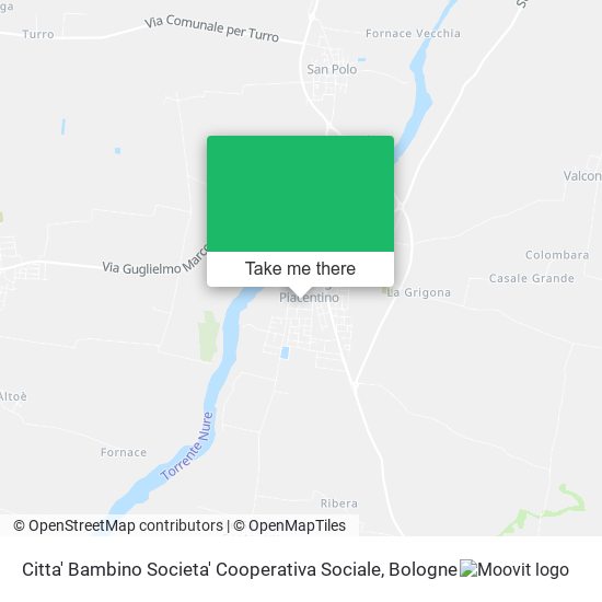 Citta' Bambino Societa' Cooperativa Sociale map
