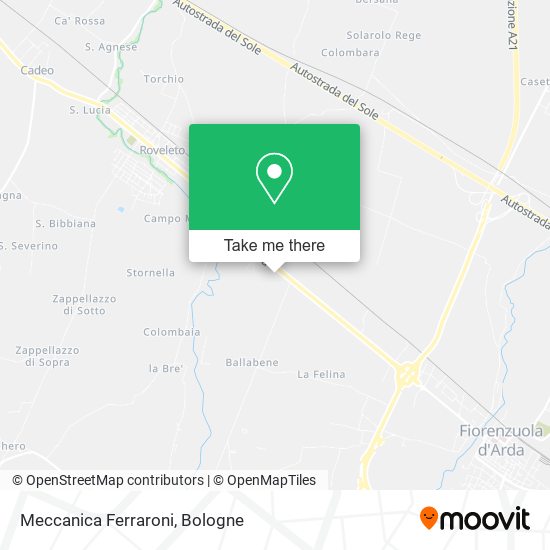 Meccanica Ferraroni map