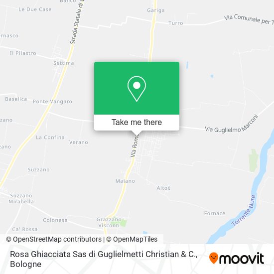 Rosa Ghiacciata Sas di Guglielmetti Christian & C. map