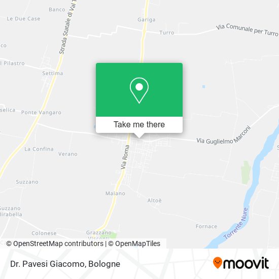 Dr. Pavesi Giacomo map