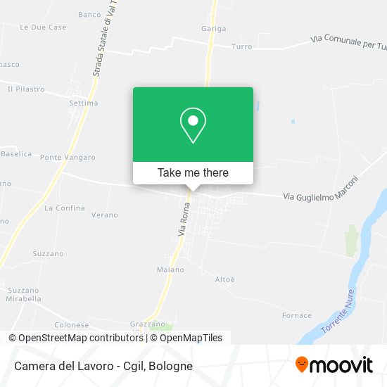 Camera del Lavoro - Cgil map