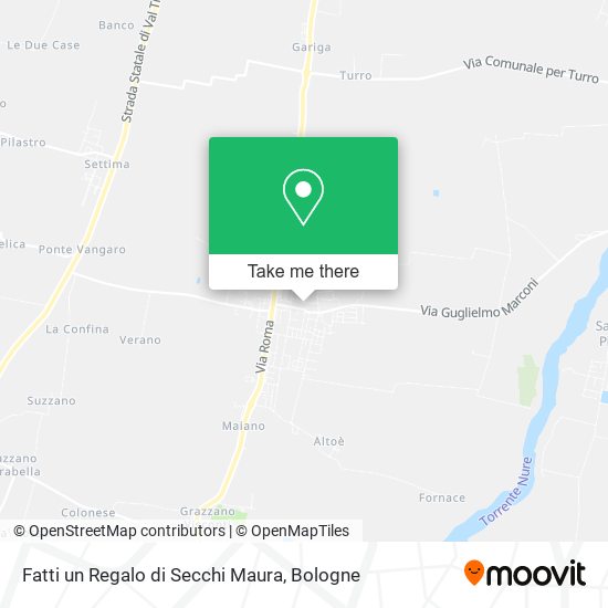 Fatti un Regalo di Secchi Maura map