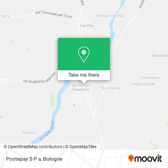 Postepay S P a map