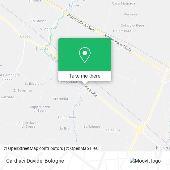 Cardiaci Davide map