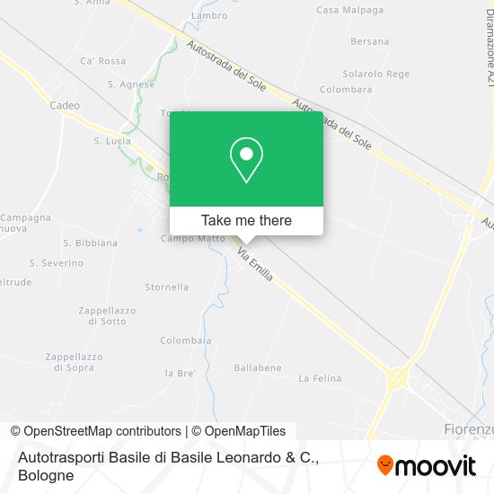 Autotrasporti Basile di Basile Leonardo & C. map
