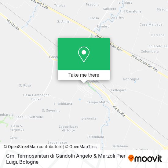 Gm. Termosanitari di Gandolfi Angelo & Marzoli Pier Luigi map
