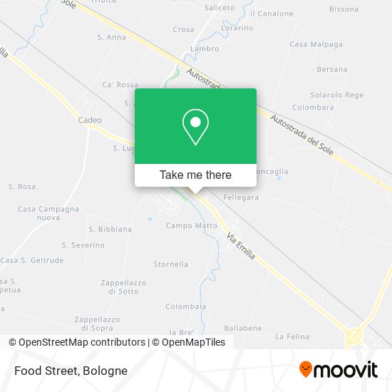 Food Street map