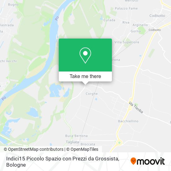 Indici15 Piccolo Spazio con Prezzi da Grossista map