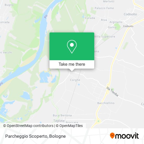 Parcheggio Scoperto map