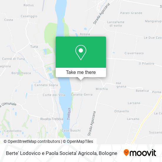 Berte' Lodovico e Paola Societa' Agricola map