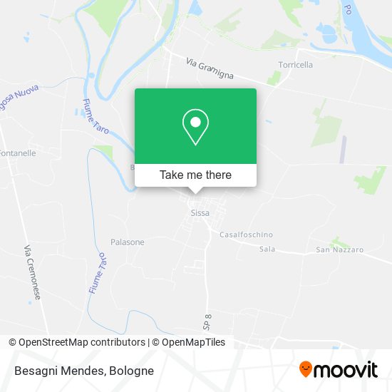 Besagni Mendes map