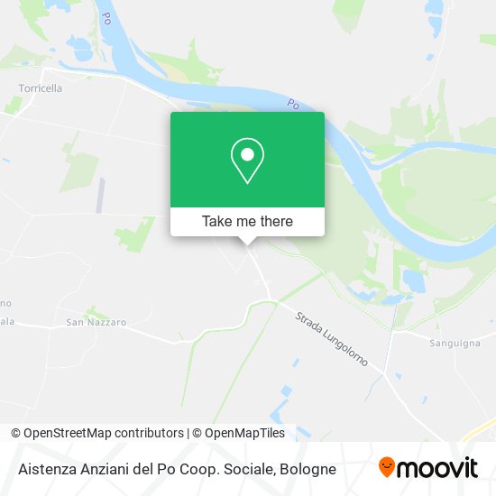 Aistenza Anziani del Po Coop. Sociale map