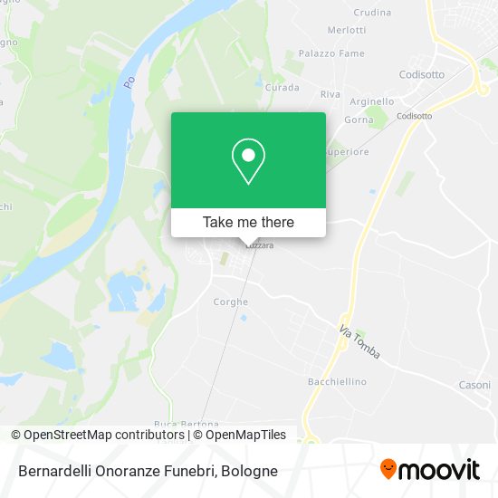 Bernardelli Onoranze Funebri map