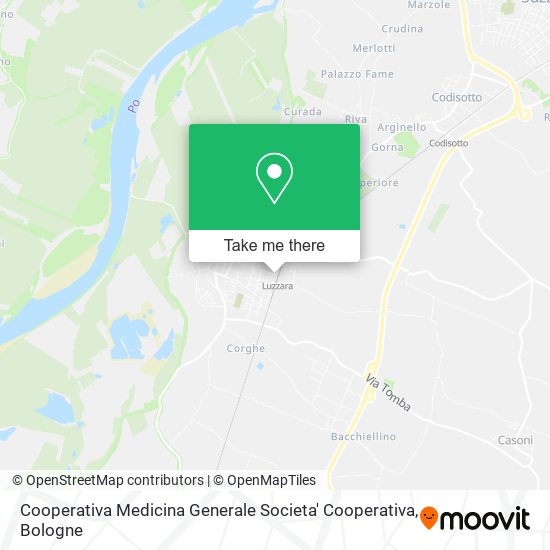 Cooperativa Medicina Generale Societa' Cooperativa map