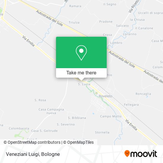 Veneziani Luigi map