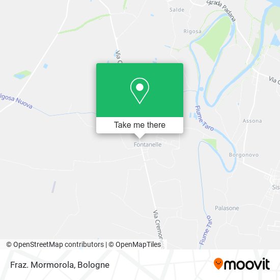 Fraz. Mormorola map