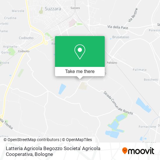 Latteria Agricola Begozzo Societa' Agricola Cooperativa map