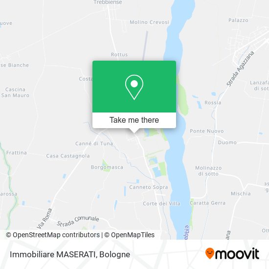 Immobiliare MASERATI map
