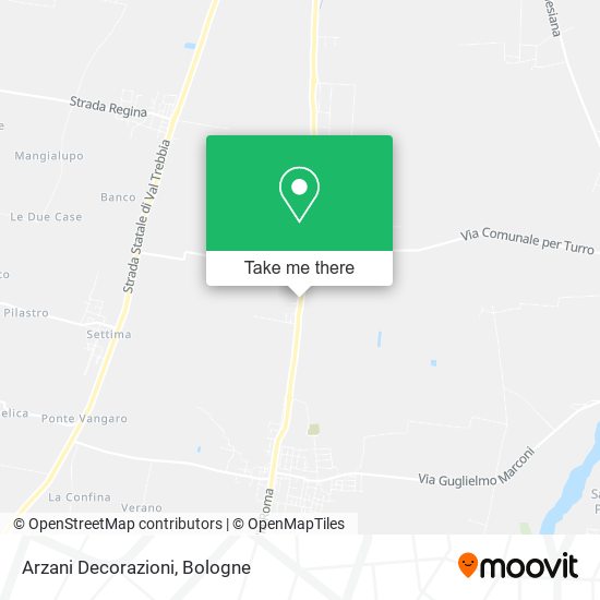 Arzani Decorazioni map