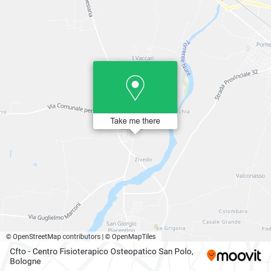 Cfto - Centro Fisioterapico Osteopatico San Polo map