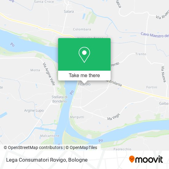Lega Consumatori Rovigo map