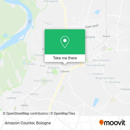 Amazon Counter map