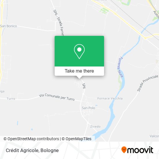 Crédit Agricole map