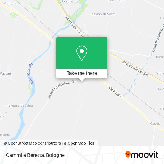 Cammi e Beretta map