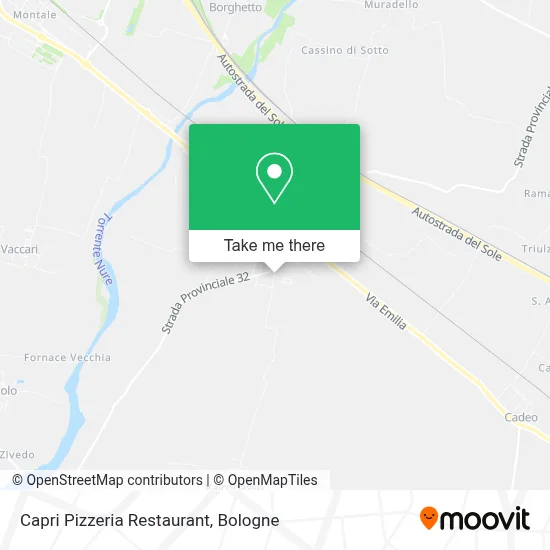 Capri Pizzeria Restaurant map