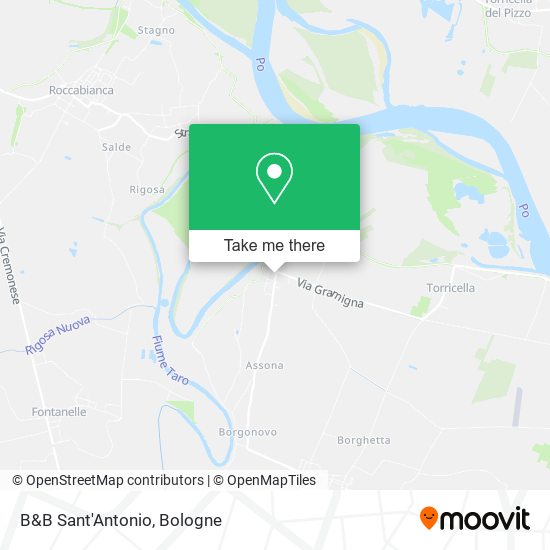 B&B Sant'Antonio map