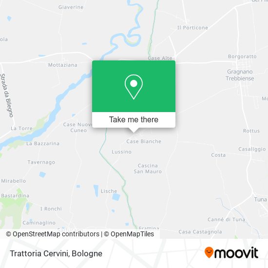 Trattoria Cervini map