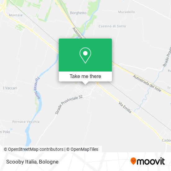 Scooby Italia map