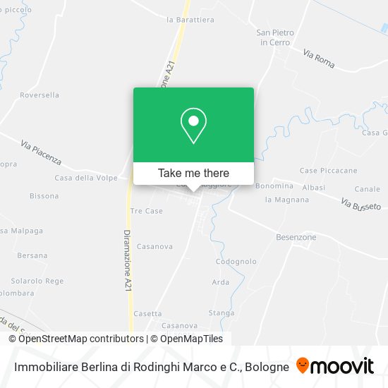 Immobiliare Berlina di Rodinghi Marco e C. map