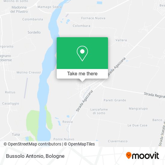 Bussolo Antonio map
