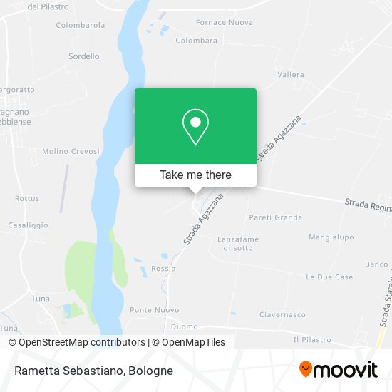 Rametta Sebastiano map